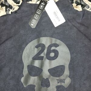 PXG DARKNESS CAMO POLO L,& PXG DARKNESS MAGNETIC HEMATITE NECKLACE